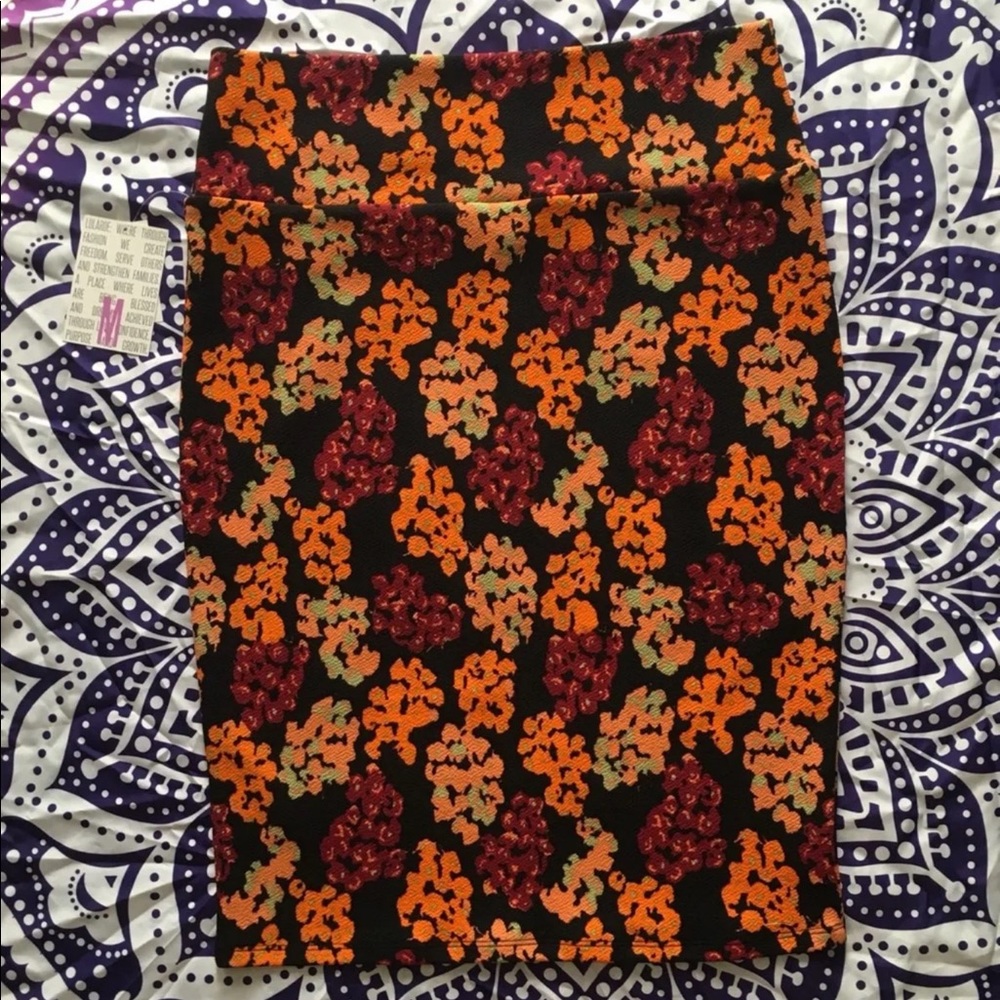 NWT Medium Lularoe Cassie Skirt
